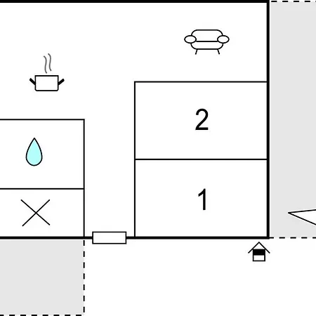 2 Bedroom Cozy In Apartament